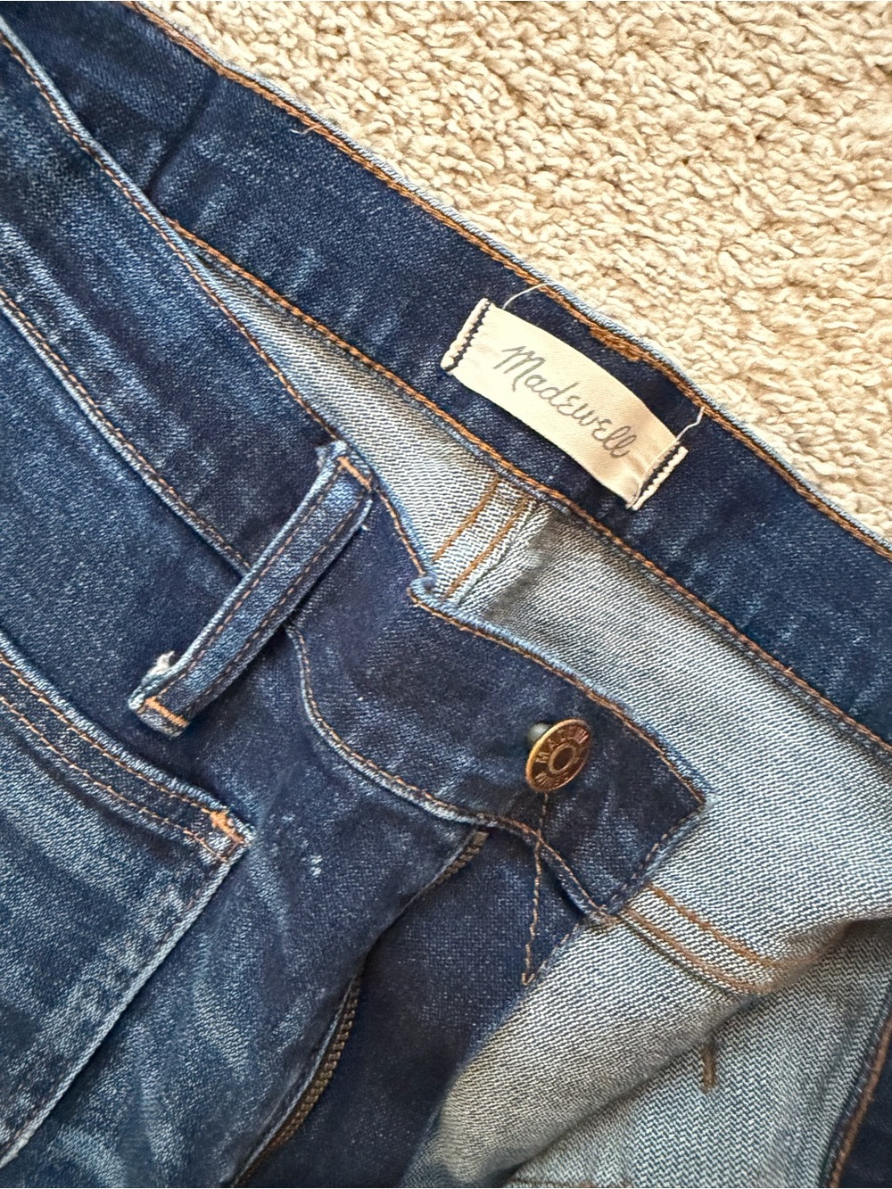 Madewell Indigo High-Rise Denim Jeans